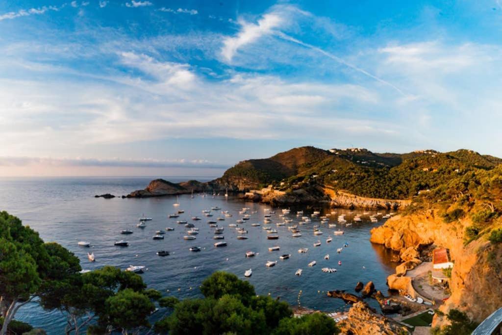 Precioso Apartmento Sobre El Mar, Cap Sa Sal, Begur, Girona 外观 照片