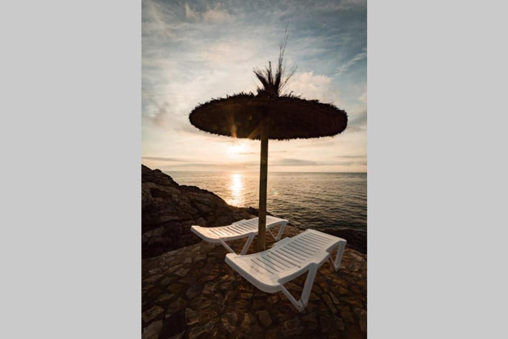 Precioso Apartmento Sobre El Mar, Cap Sa Sal, Begur, Girona 外观 照片