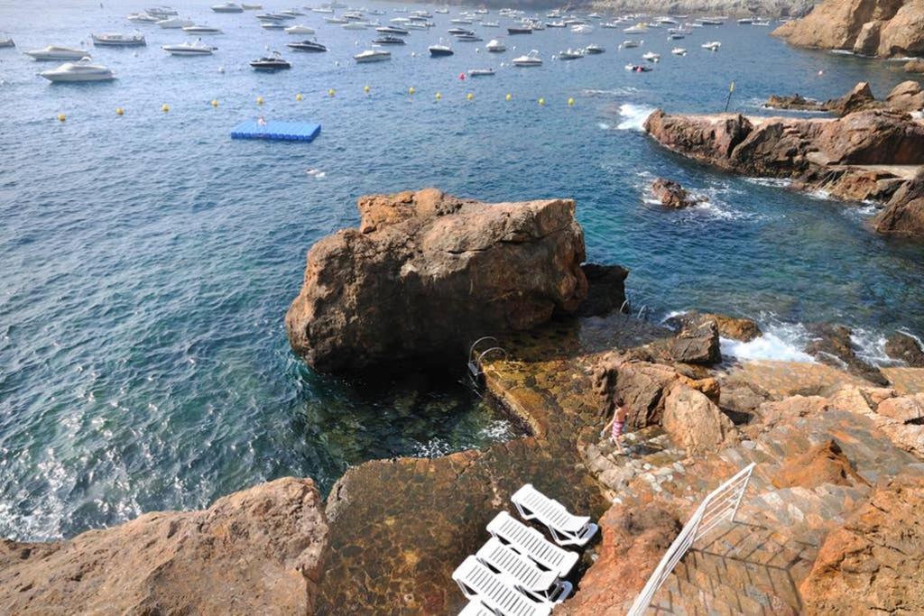 Precioso Apartmento Sobre El Mar, Cap Sa Sal, Begur, Girona 外观 照片