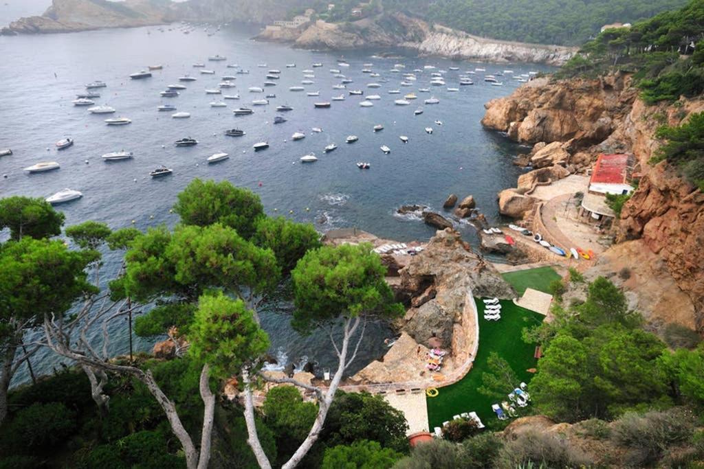 Precioso Apartmento Sobre El Mar, Cap Sa Sal, Begur, Girona 外观 照片