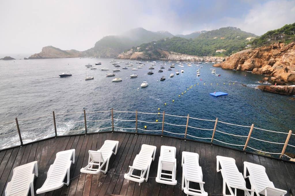 Precioso Apartmento Sobre El Mar, Cap Sa Sal, Begur, Girona 外观 照片