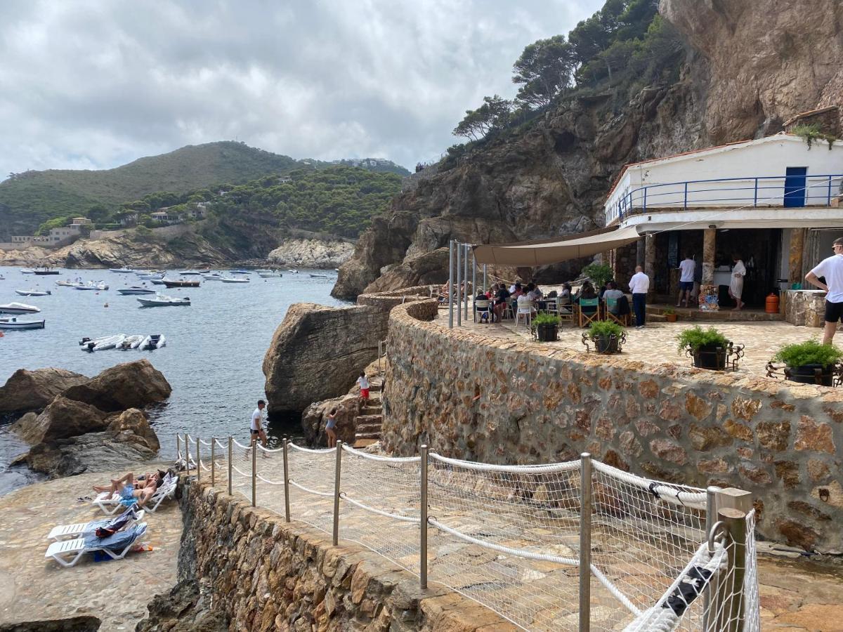 Precioso Apartmento Sobre El Mar, Cap Sa Sal, Begur, Girona 外观 照片